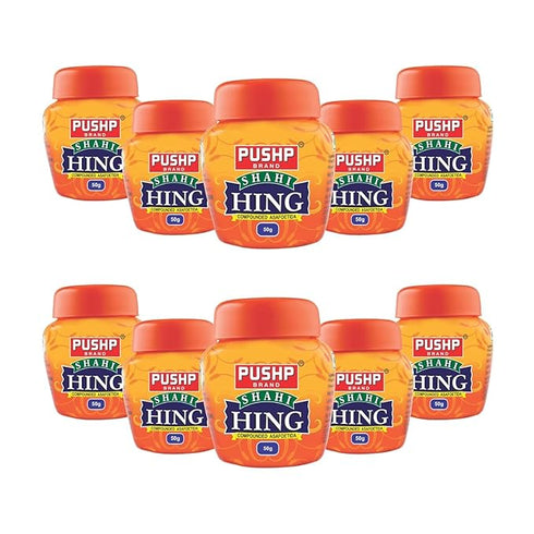 Pushp Brand Asafoetida Hing Jar